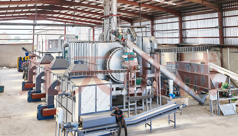 尼日利亞稻殼炭化壓球生產(chǎn)線(xiàn)項(xiàng)目案例投產(chǎn) 尼日利亞稻殼炭化壓球生產(chǎn)線(xiàn)項(xiàng)目案例投產(chǎn)